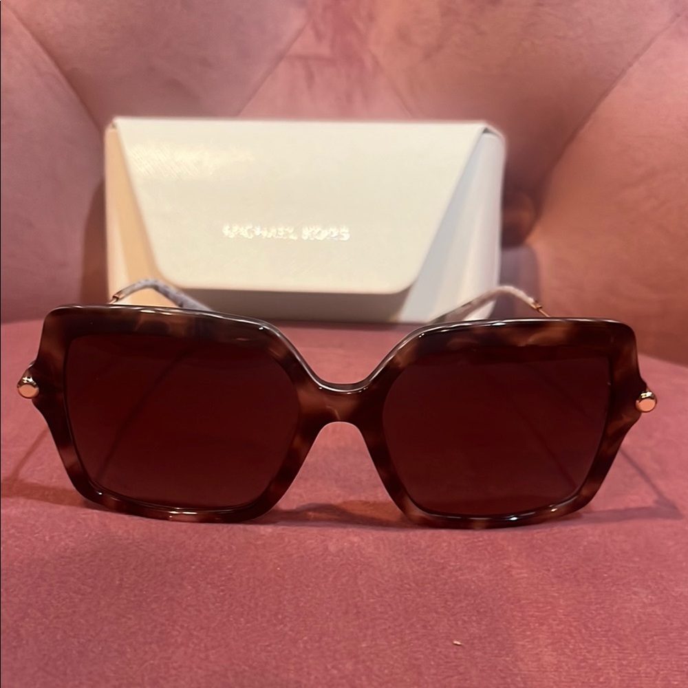 Michael Kors Tortoise Shell Sunglasses - Picture 3 of 16